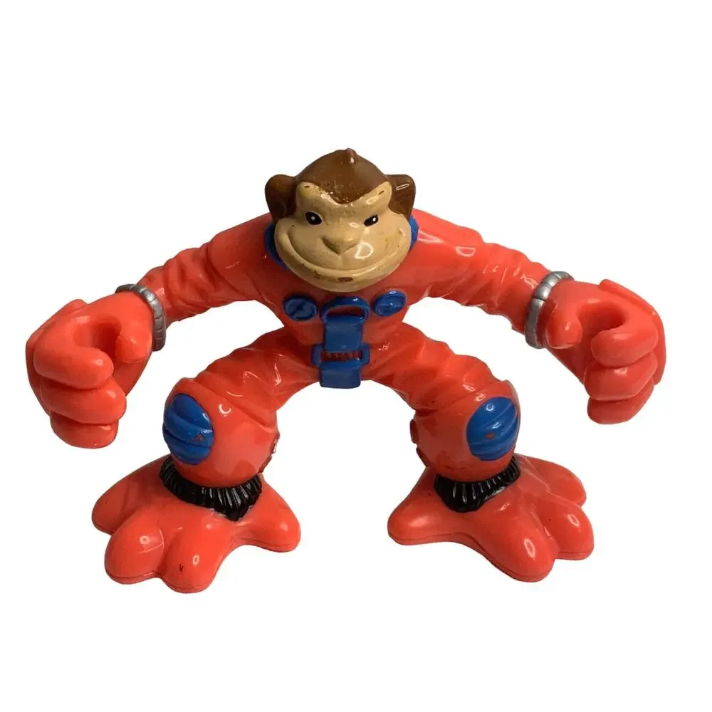 Rescue Heroes Comet Orange Space Monkey Fisher Price Action Figure Vintage 1999